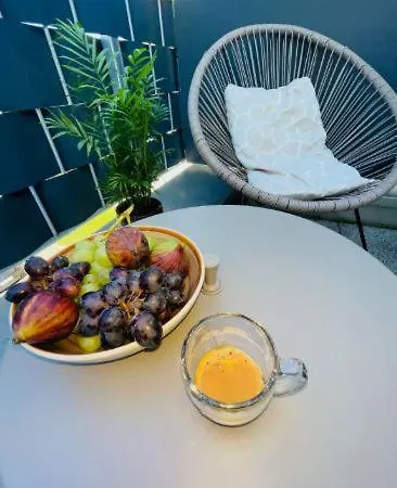 Apartamento Close To Center App With Balcony With Haningchair Netflix And Self Check In *